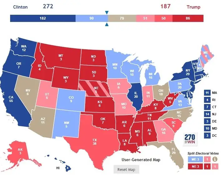 Current Electoral Map Projections, Part Two - Election Central