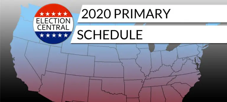 2020 Primary Caucus Schedule Voting Calendar Election Central