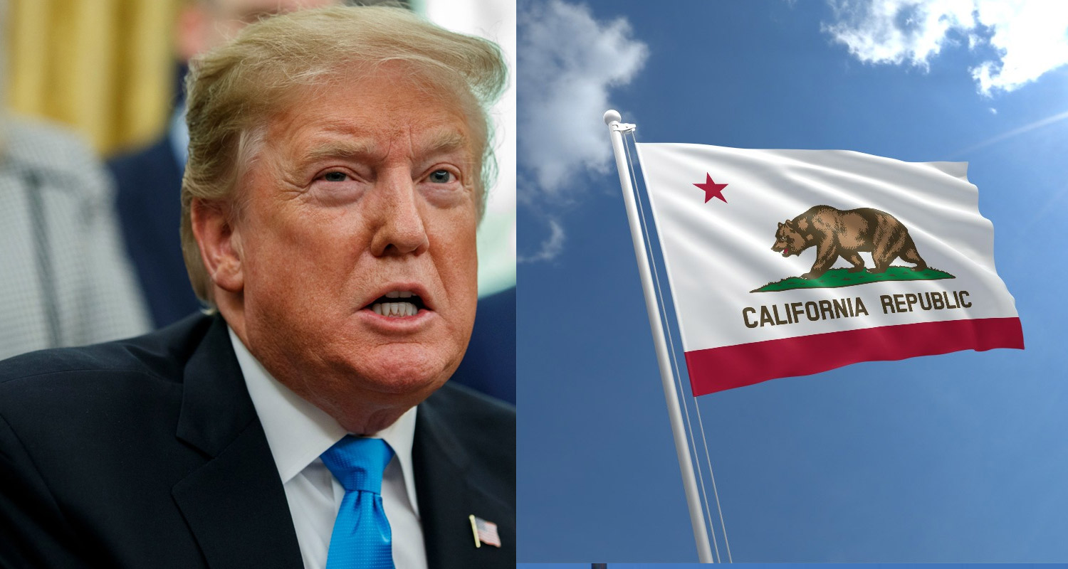 Trump tax return California 2020