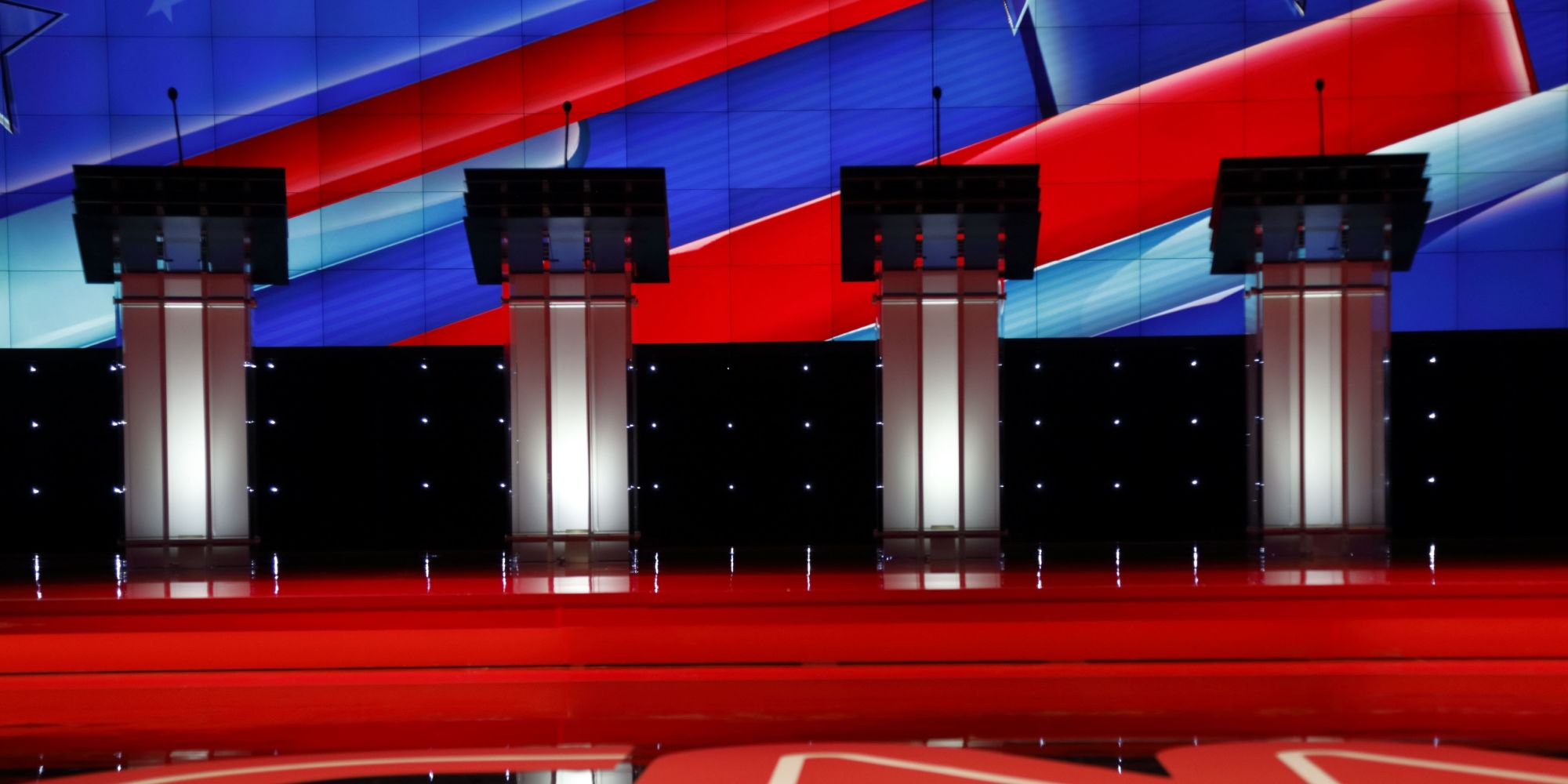 NBC Releases Podium Order For The First Democratic Debate Election NBC Releases Podium Order For The First Democratic Debate Election