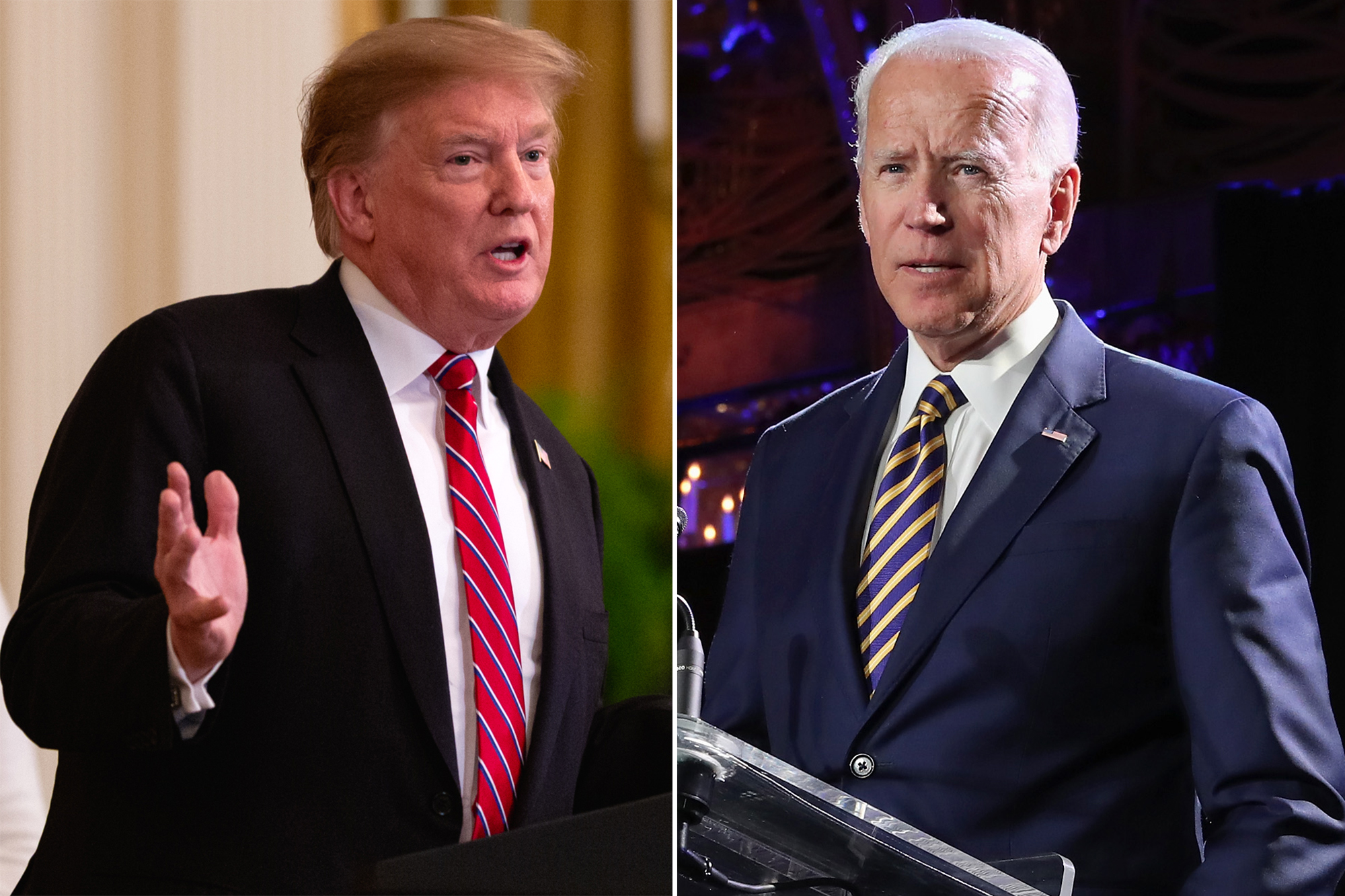 Donald Trump Joe Biden attack 2020