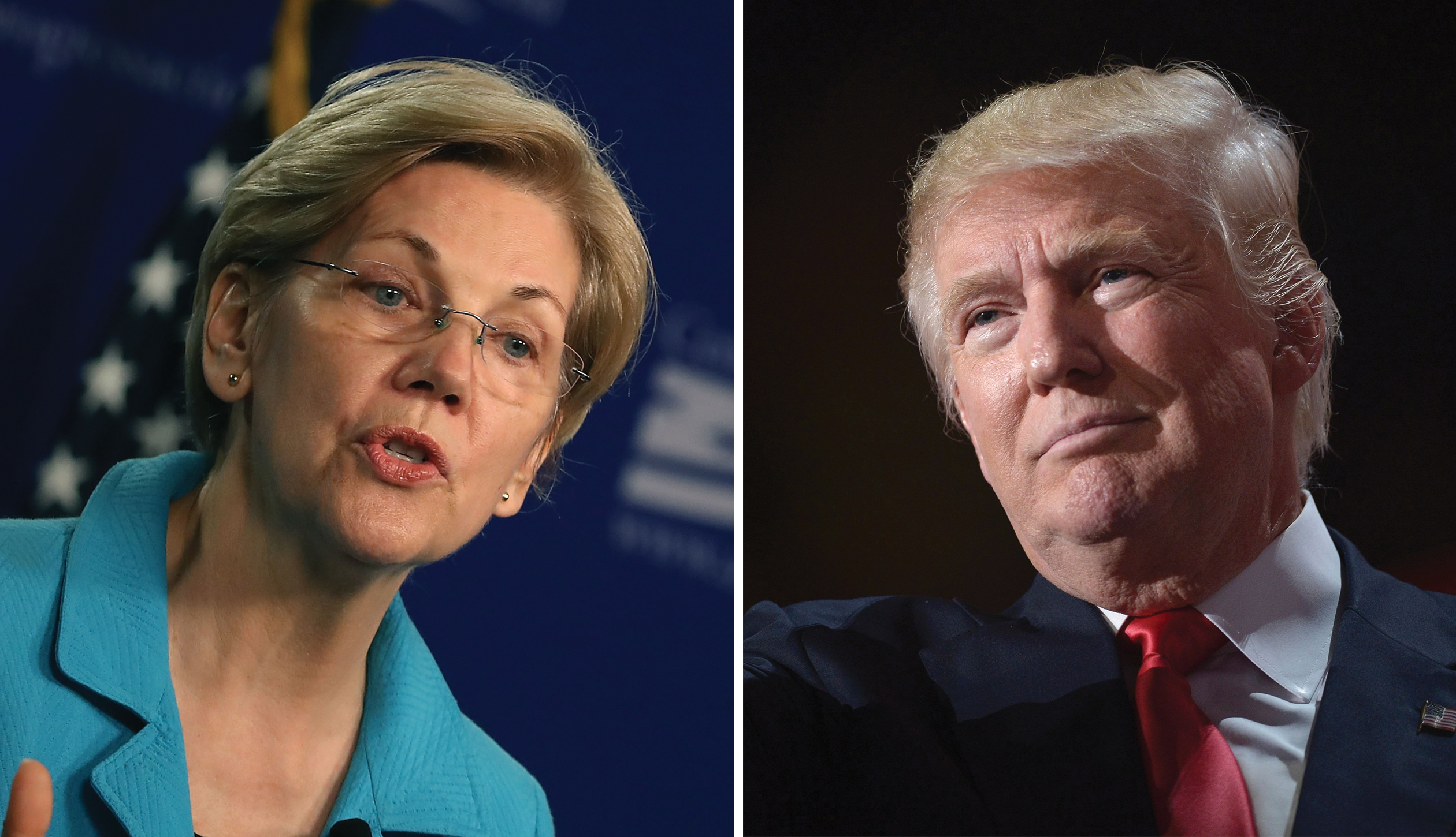 Donald Trump Elizabeth Warren impeachment