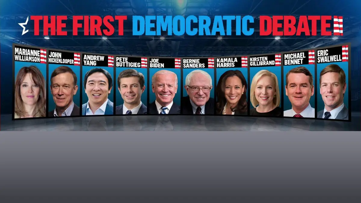 First Democratic Debate Night 2