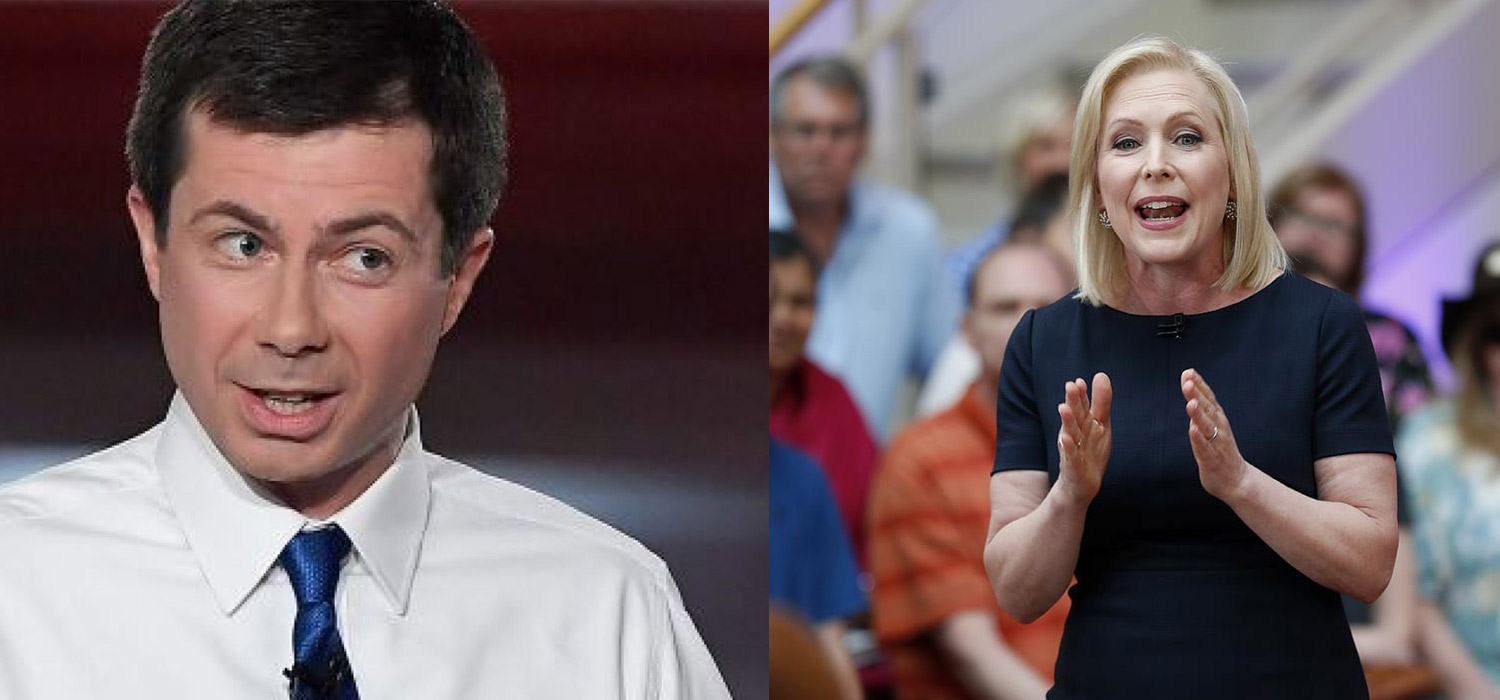 Pete Buttigieg Kirsten Gillibrand 2020