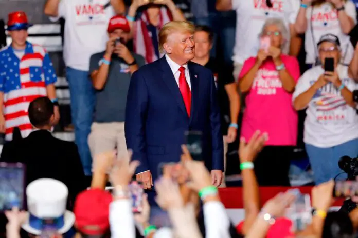 trump rally wilmington nc