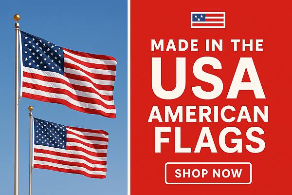 Made in USA Flag